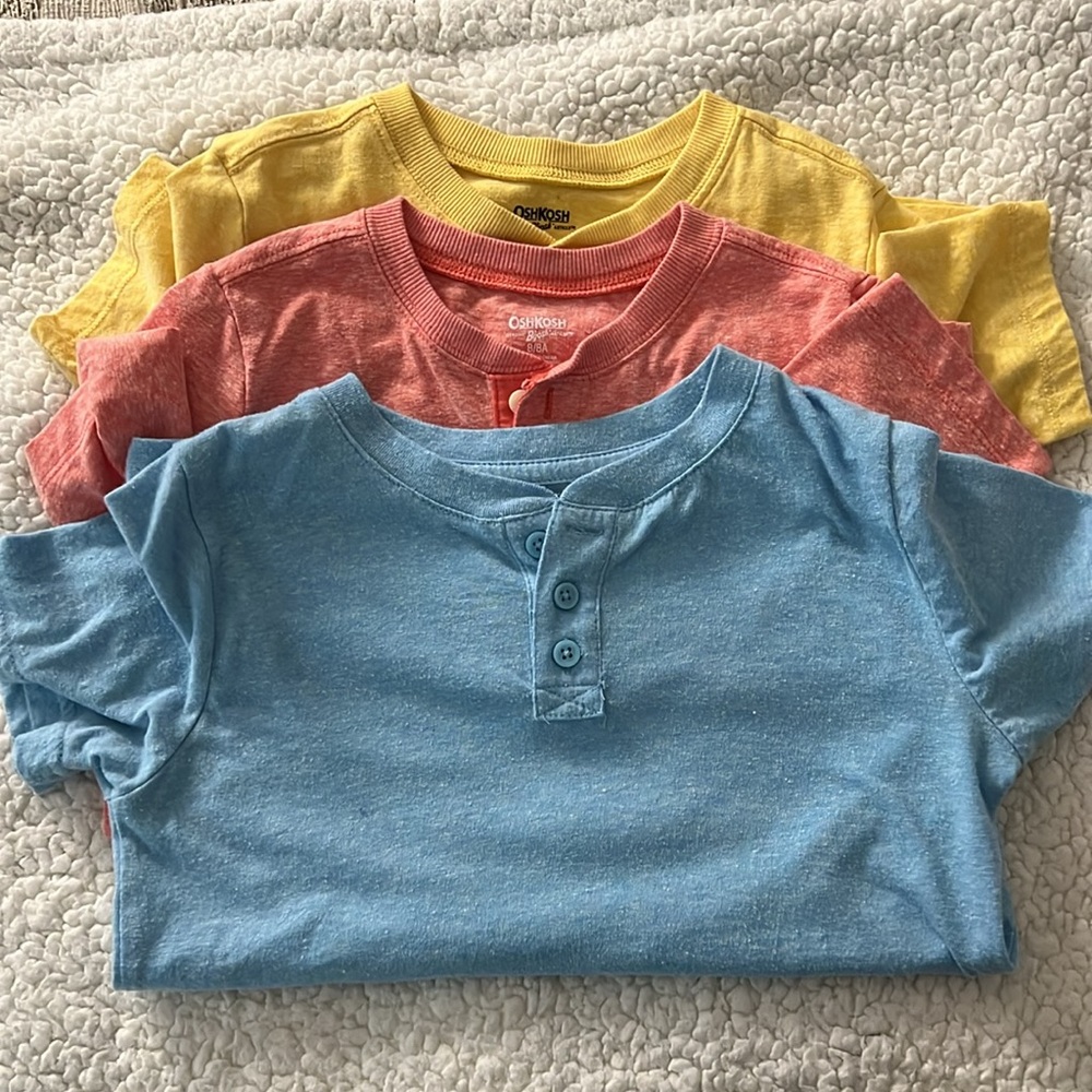 Oshkosh B’gosh Boys Button Henley